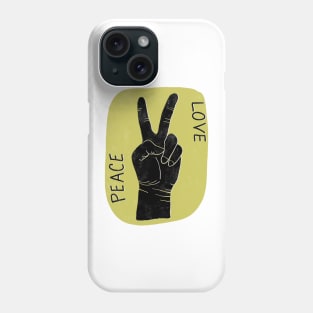 Peace and Love Phone Case