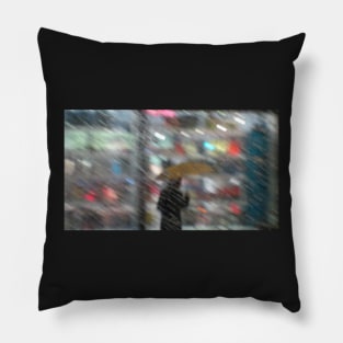 Horizontal Rain San Francisco Pillow