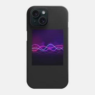 Abstract Ultraviolet Neon Lights Phone Case