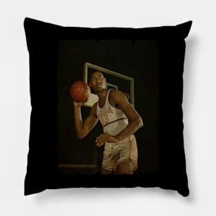 Young Wilt Chamberlain Pillow