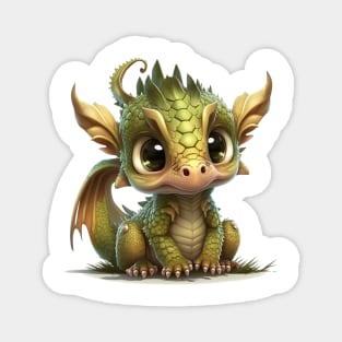 Cute Baby Dragon - Squirt Magnet