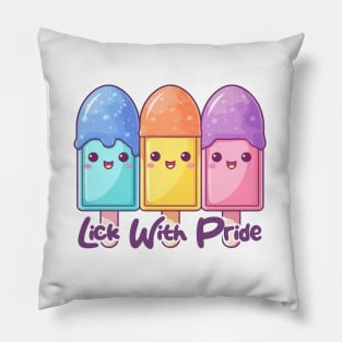 Lick With Pride Pillow