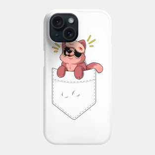 Pocket kitty Phone Case