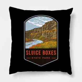 Sluice Boxes State Park Pillow