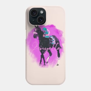 Zenyatta - Queen of Thoroughbred Horse Racing Phone Case