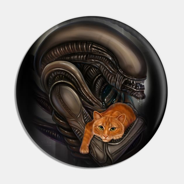 Alien and Jonsey Pin by Magical Forest