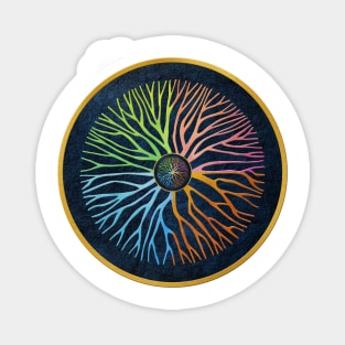 Life Tree Mandala Magnet