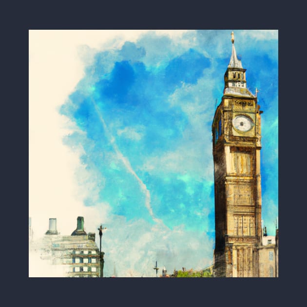 London Big Ben by Starbase79
