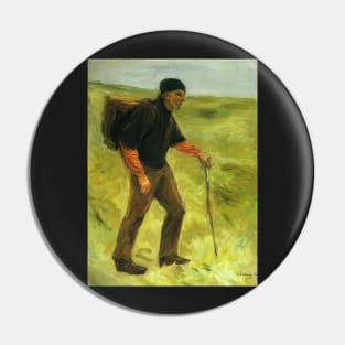 the farmer 1894 - Max Liebermann Pin