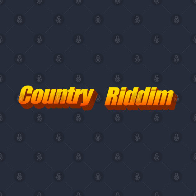 Country Riddim Word Art by JameXD18