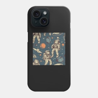 Astronaut Pattern Phone Case