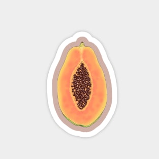 Papaya Magnet