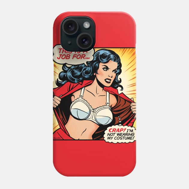Costume Faux Pas Phone Case by Angel Robot