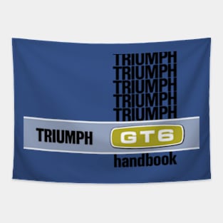 TRIUMPH GT6 - handbook Tapestry