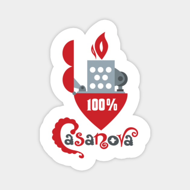 100% Casanova - Humor - Magnet | TeePublic 100% Casanova - Humor - Magnet | TeePublic