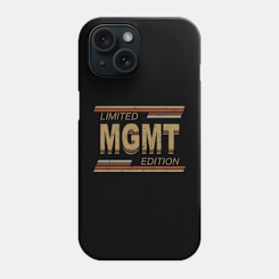 Limited Edition Mgmt Name Personalized Birthday Gifts Phone Case