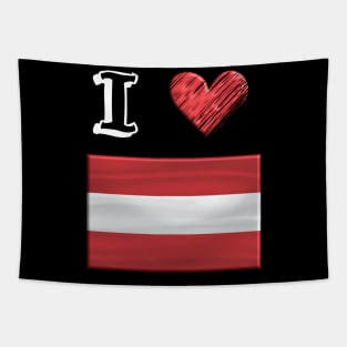 I love Flag from Austria Tapestry