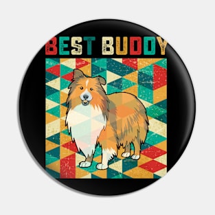 Best Buddy Sheltie Pin