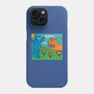 Cat and dog Phone Case