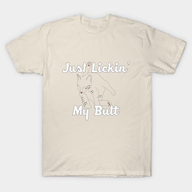 Cat Licking Cat T Shirt Teepublic