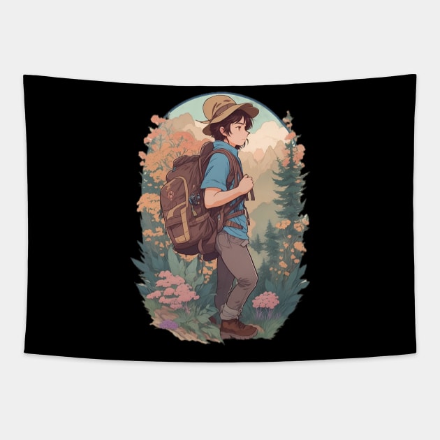 Outdoor Hiker Tapestry by Shop Goods