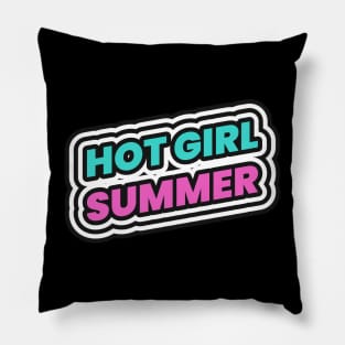 Hot Girl Summer Pillow