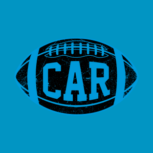 CAR Retro Football - Blue T-Shirt