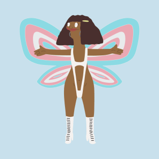 Marshmallow Trans Fairy T-Shirt