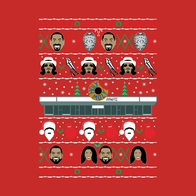 Holy Moly Christmas Sweater by BlackActionTeesOnDemand