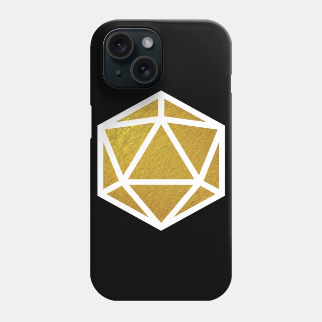 D20 Decal Badge - Coinage Phone Case by aaallsmiles