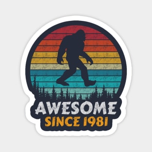 Awesome Since 1981 Magnet