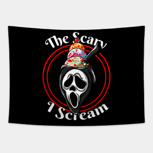 The Scary I Scream funny Tapestry