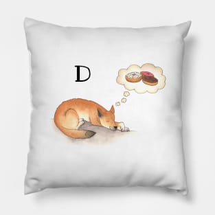 D is for Dingo Pillow