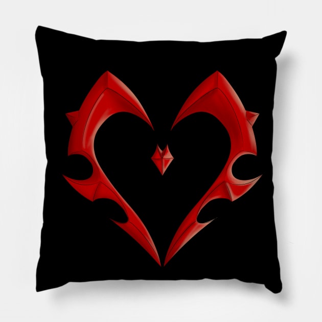 Horde Heart Pillow by Basilisk