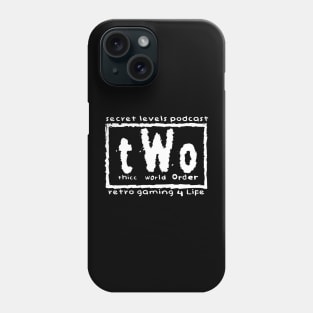 Thicc World Order - Secret Levels Podcast Phone Case