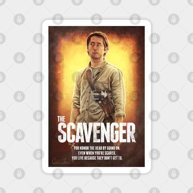 The Scavenger Magnet by cmloweart