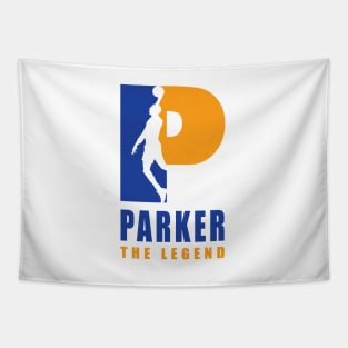 Parker Custom Player Basketball Your Name The Legend Tapestry