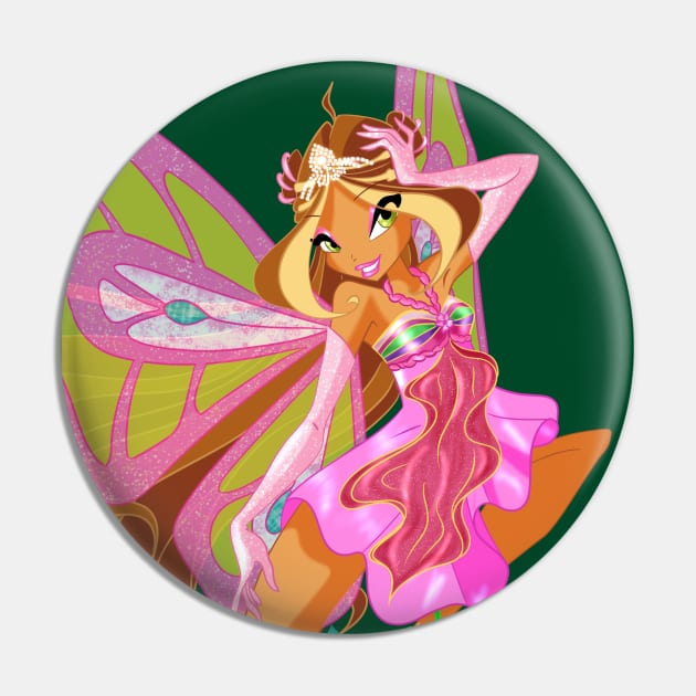 Winx Club - Flora Enchantix Pin by Nykos