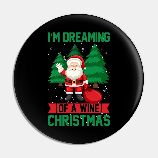 Funny Wine Drinking Glasses Christmas Tree | Wine Alcohol Lover | Santa Claus Pin by Houseofwinning