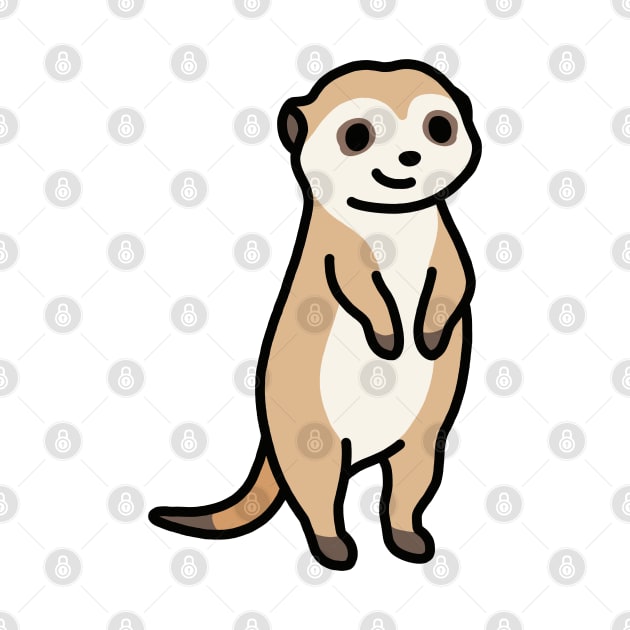 Meerkat by littlemandyart