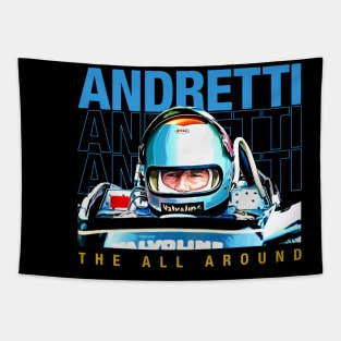 Mario Andretti 1978 Champion Retro Tapestry