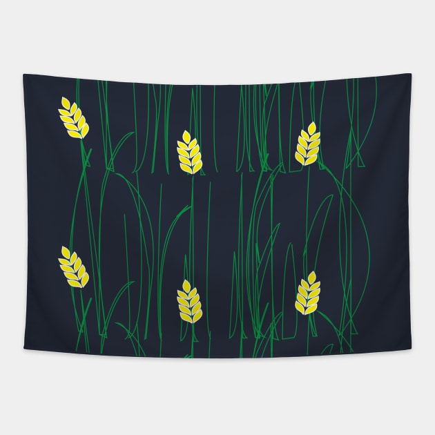 Wheat Tapestry by dddesign