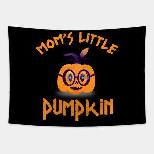 Pumpkin Face Funny For kids And Candy Tapestry