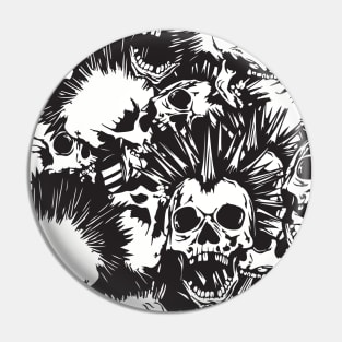 Halloween skulls Pin