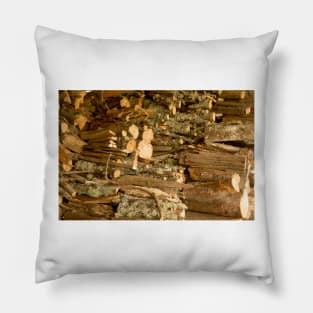 blb firewood Pillow