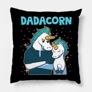 Dadacorn Unicorn Dad Pillow