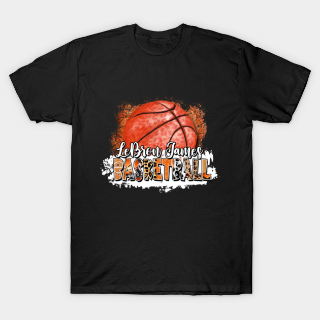 Discover Retro Basketball Pattern LeBron Birthday Gift Classic Styles - James - T-Shirt