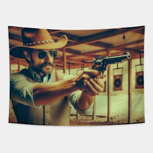 Carter's Wild West Showdown Tapestry