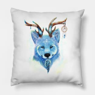 Dream Wolf Pillow