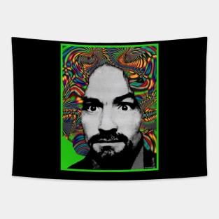 Charles Manson - Psychodelic (Charlie Don't Surf) Tapestry